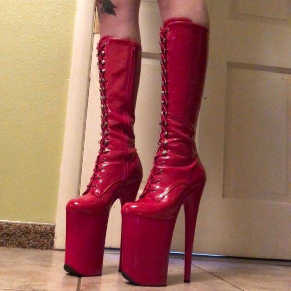pleaser infinity boots